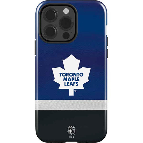 NHL Toronto Maple Leafs Jersey iPhone 15 Pro Impact Case