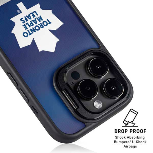 NHL Toronto Maple Leafs Jersey iPhone 15 Pro Kickstand Case