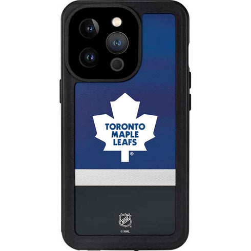 NHL Toronto Maple Leafs Jersey iPhone 15 Pro Waterproof Case