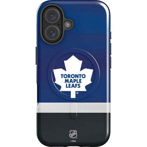 NHL Toronto Maple Leafs Jersey iPhone 16 Magsafe Impact Case