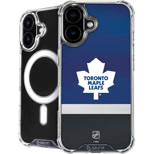 NHL Toronto Maple Leafs Jersey iPhone 16 Plus MagSafe Case