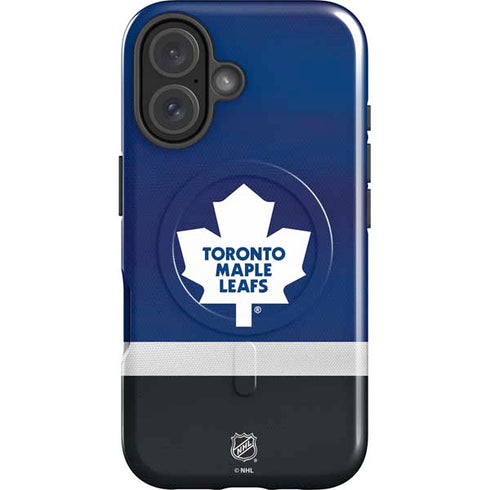 NHL Toronto Maple Leafs Jersey iPhone 16 Plus Magsafe Impact Case