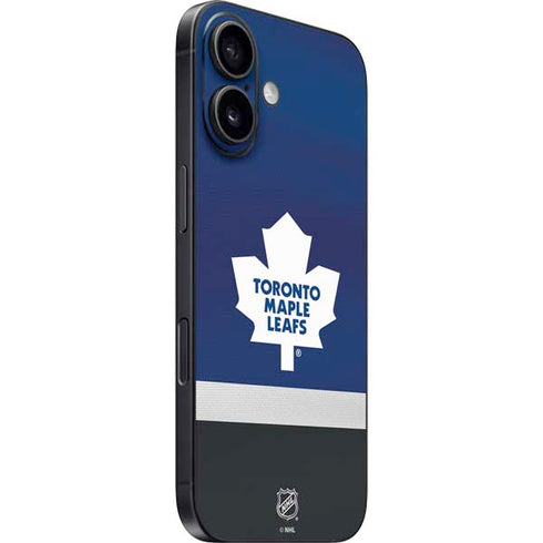 NHL Toronto Maple Leafs Jersey iPhone 16 Plus Skin