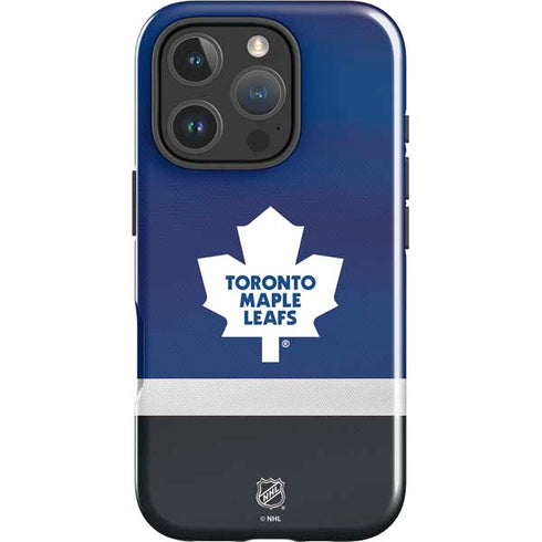 NHL Toronto Maple Leafs Jersey iPhone 16 Pro Impact Case