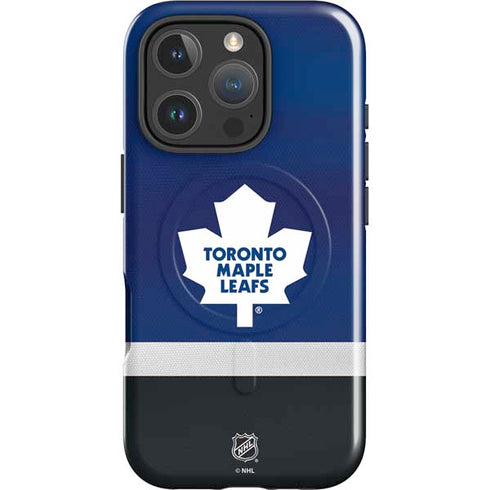 NHL Toronto Maple Leafs Jersey iPhone 16 Pro Magsafe Impact Case