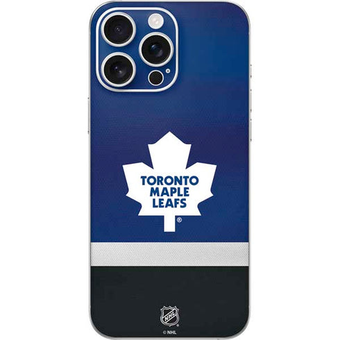 NHL Toronto Maple Leafs Jersey iPhone 16 Pro Max Skin