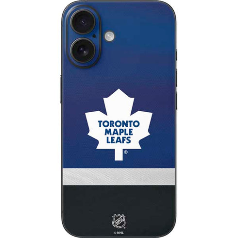 NHL Toronto Maple Leafs Jersey iPhone 16 Skin