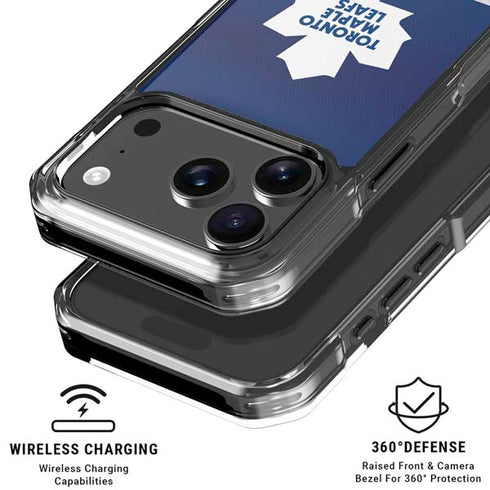 NHL Toronto Maple Leafs Jersey iPhone 18 Pro Clear Case
