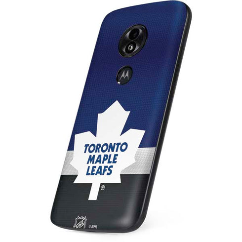 NHL Toronto Maple Leafs Jersey Moto E5 Play Skin