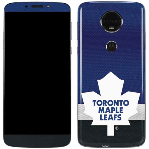 NHL Toronto Maple Leafs Jersey Moto E5 Plus Skin