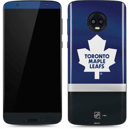 NHL Toronto Maple Leafs Jersey Moto G6 Skin