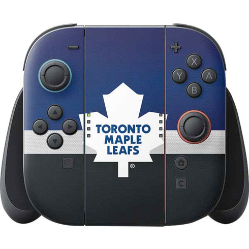 NHL Toronto Maple Leafs Jersey Nintendo Switch 2 (2025) Joy-Con Controller Skin