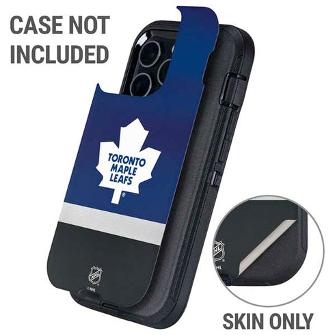 NHL Toronto Maple Leafs Jersey Otterbox Defender iPhone Skin