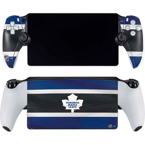 NHL Toronto Maple Leafs Jersey PlayStation Portal Remote Player Skin