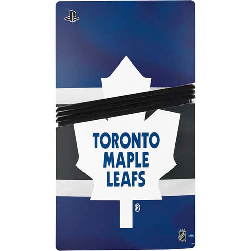 NHL Toronto Maple Leafs Jersey PS5 Pro Console Skin
