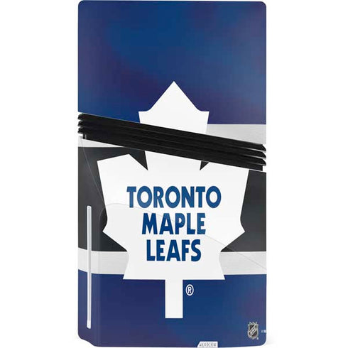NHL Toronto Maple Leafs Jersey PS5 Pro Disk Console Skin