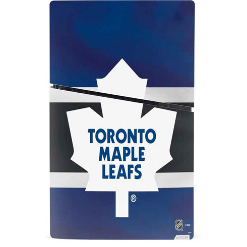 NHL Toronto Maple Leafs Jersey PS5 Slim Digital Edition Console Skin