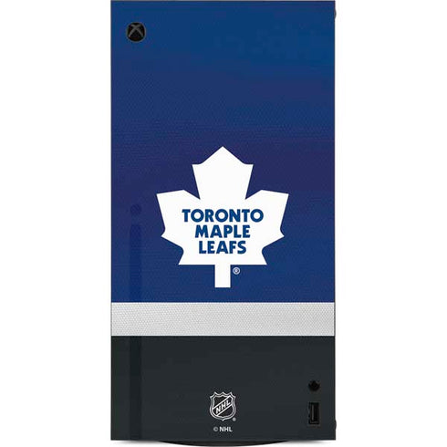 NHL Toronto Maple Leafs Jersey XBox Series X Digital Edition Console Skin