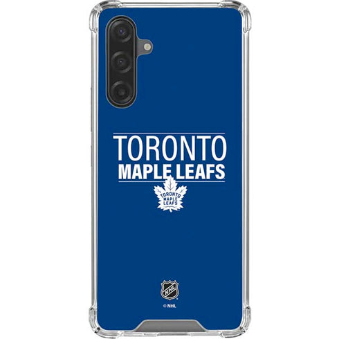 NHL Toronto Maple Leafs Lineup Galaxy A17 Clear Case