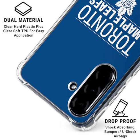 NHL Toronto Maple Leafs Lineup Galaxy A36 5G Clear Case