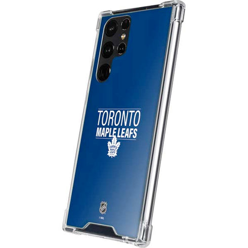 NHL Toronto Maple Leafs Lineup Galaxy S23 Ultra Clear Case