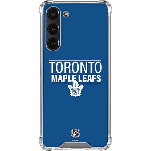 NHL Toronto Maple Leafs Lineup Galaxy S24 FE Clear Case