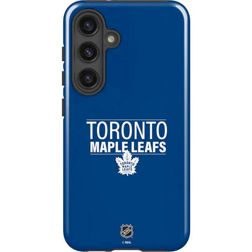 NHL Toronto Maple Leafs Lineup Galaxy S25 Impact Case