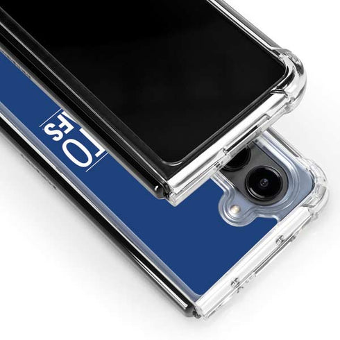 NHL Toronto Maple Leafs Lineup Galaxy Z Fold5 5G Clear Case