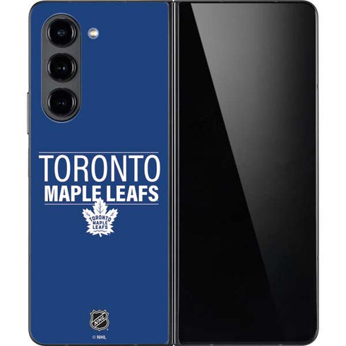 NHL Toronto Maple Leafs Lineup Galaxy Z Fold5 5G Skin