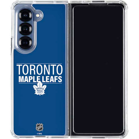 NHL Toronto Maple Leafs Lineup Galaxy Z Fold6 Clear Case
