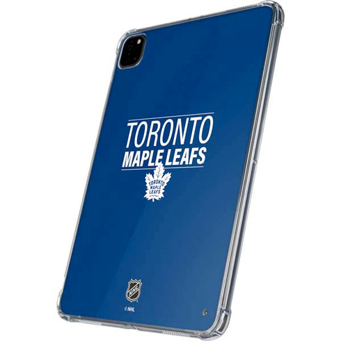 NHL Toronto Maple Leafs Lineup iPad Pro 11in (2024) Clear Case