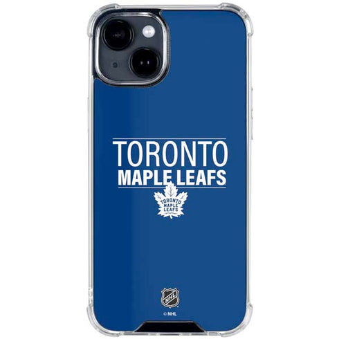 NHL Toronto Maple Leafs Lineup iPhone 15 Clear Case