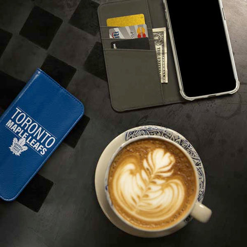 NHL Toronto Maple Leafs Lineup iPhone 15 Plus Folio Case