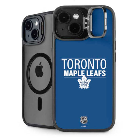 NHL Toronto Maple Leafs Lineup iPhone 15 Plus Kickstand Case