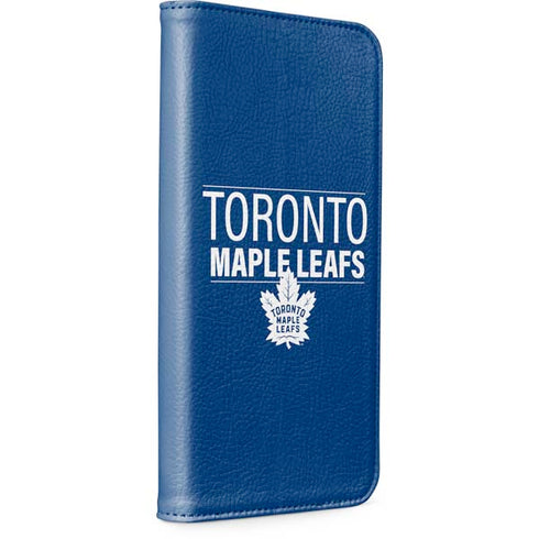 NHL Toronto Maple Leafs Lineup iPhone 15 Pro Folio Case