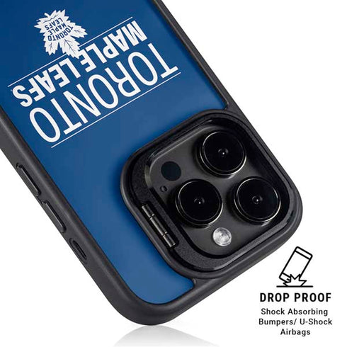 NHL Toronto Maple Leafs Lineup iPhone 15 Pro Kickstand Case