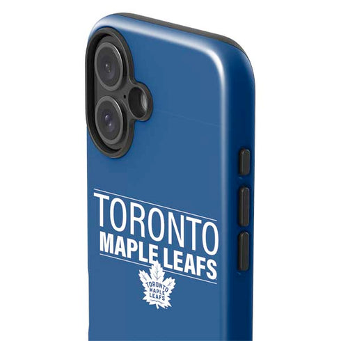 NHL Toronto Maple Leafs Lineup iPhone 16 Plus Impact Case