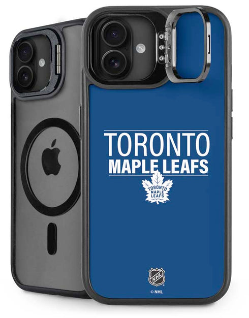 NHL Toronto Maple Leafs Lineup iPhone 16 Plus Kickstand Case