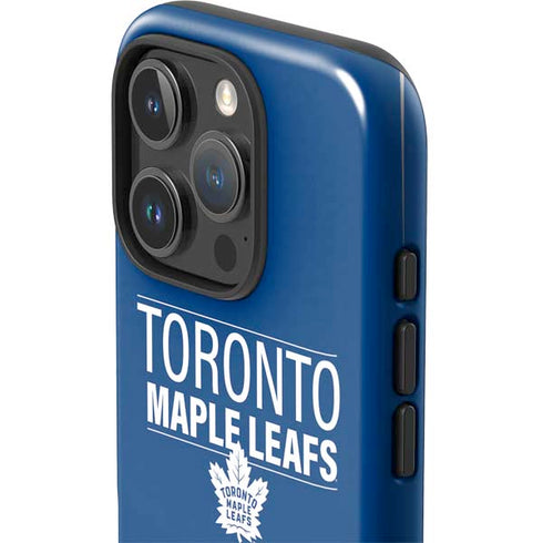 NHL Toronto Maple Leafs Lineup iPhone 16 Pro Impact Case