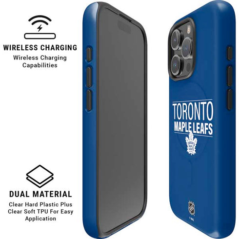NHL Toronto Maple Leafs Lineup iPhone 16 Pro Max Magsafe Impact Case