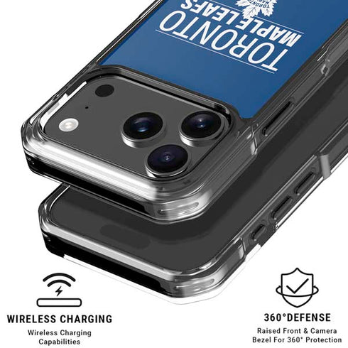 NHL Toronto Maple Leafs Lineup iPhone 18 Pro Clear Case