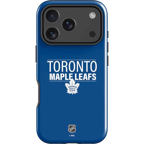 NHL Toronto Maple Leafs Lineup iPhone 18 Pro Impact Case