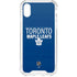 NHL Toronto Maple Leafs Lineup iPhone XS Clear Case
