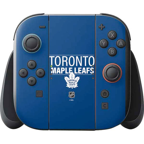 NHL Toronto Maple Leafs Lineup Nintendo Switch 2 (2025) with Joy-Con Skin