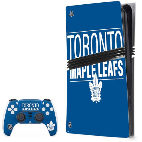 NHL Toronto Maple Leafs Lineup PS5 Pro Bundle Skin