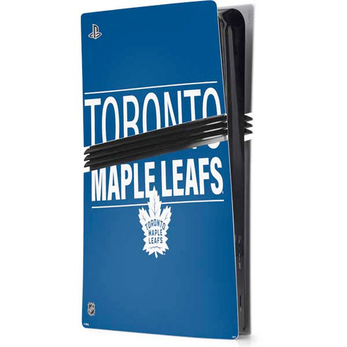 NHL Toronto Maple Leafs Lineup PS5 Pro Console Skin