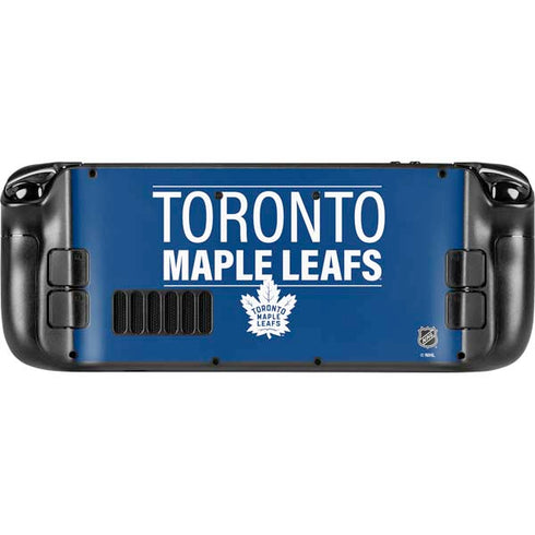 NHL Toronto Maple Leafs Lineup Steam Deck Handheld Gaming Computer OLED Skin