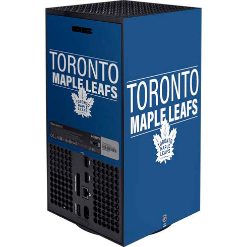 NHL Toronto Maple Leafs Lineup XBox Series X Digital Edition Bundle Skin