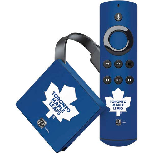 NHL Toronto Maple Leafs Solid Background Amazon Fire TV Skin