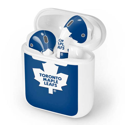 NHL Toronto Maple Leafs Solid Background Apple AirPods Skin